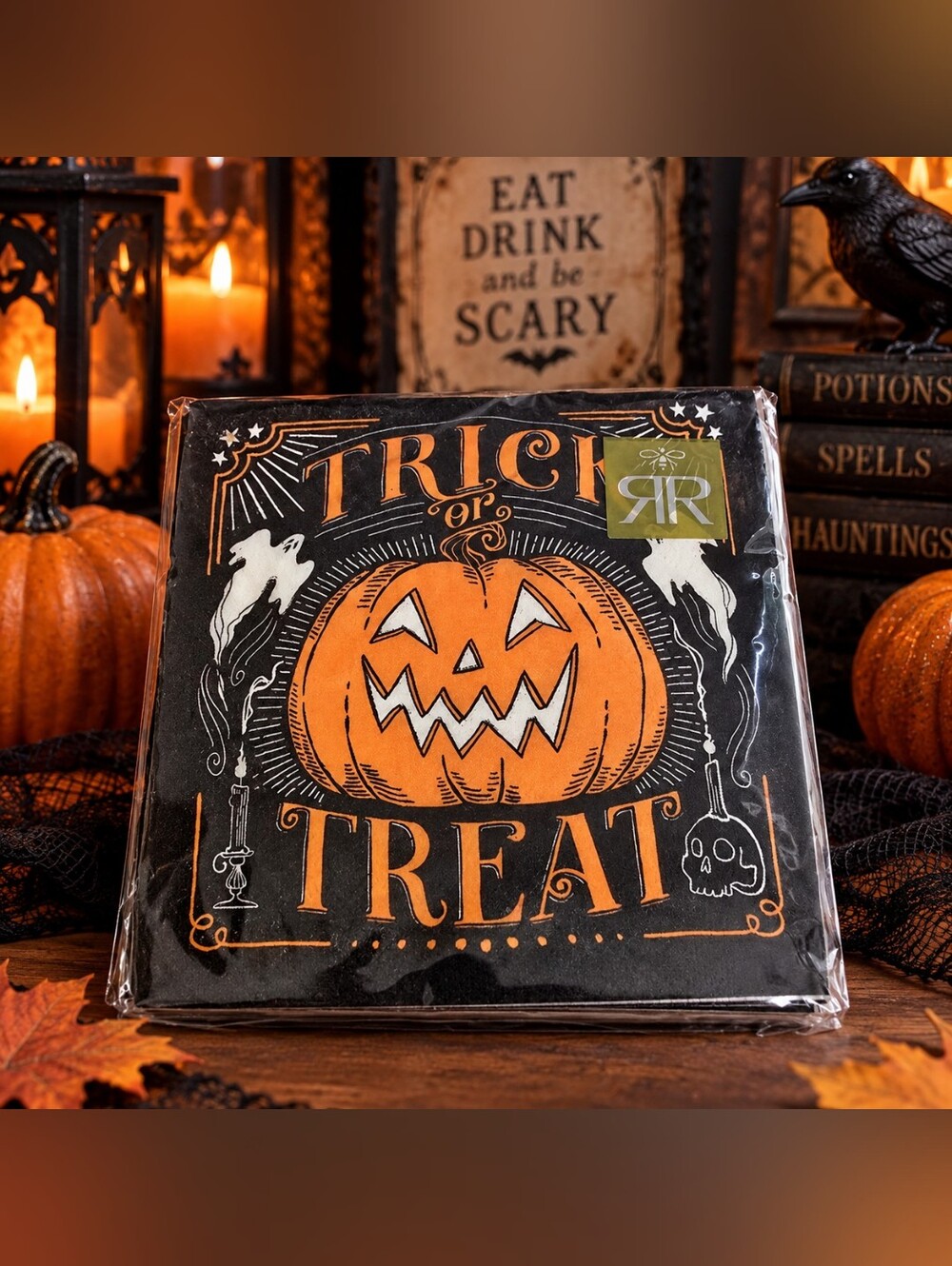 Trick Or Treat Halloween Napkins